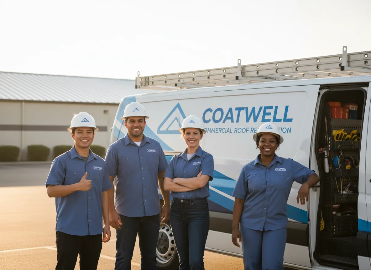 Commercial roof coating company in Hungerford, TX